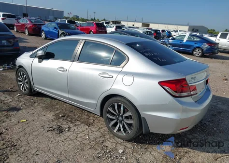 2015 Honda Civic Ex-L из США, поврежденный, VIN 2HGFB2F93FH504246